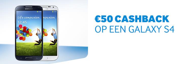 samsung-galaxy-s4-50-euro-cashback-actie
